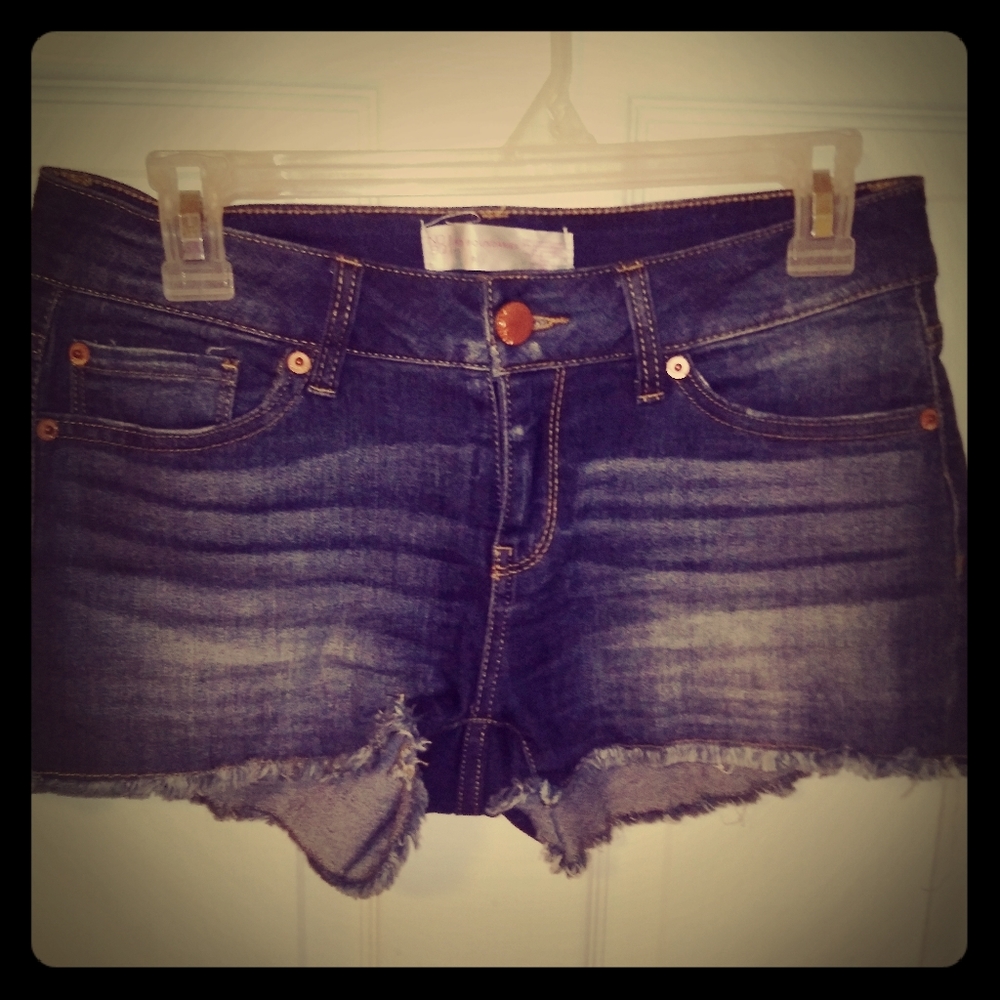 🩳Nwot women's juniors jean shorts size 9